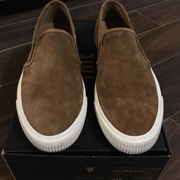 frye men's slip on shoes